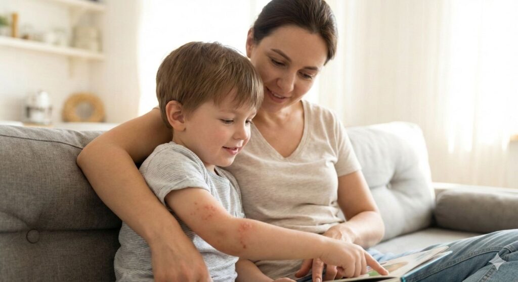 ילדים, פצעונים וביטחון עצמי